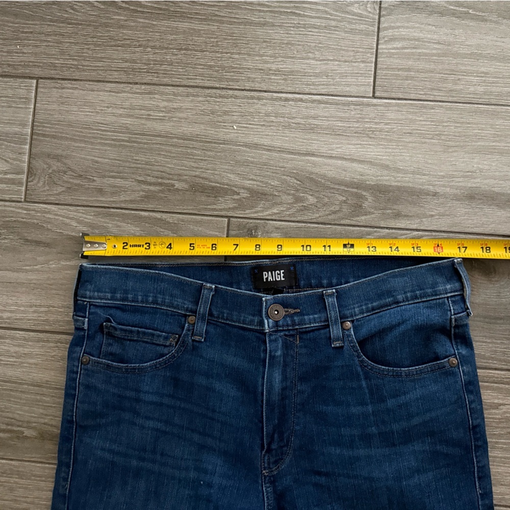 PAIGE|Women’s Dark Blue Skinny Jeans (no distressing) size 33•••closet staple - Picture 12 of 13